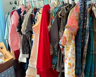 Vintage Dresses, Skirts, Blouses