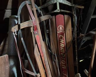 Antique sleds