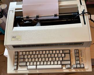 Vintage IBM typewriter