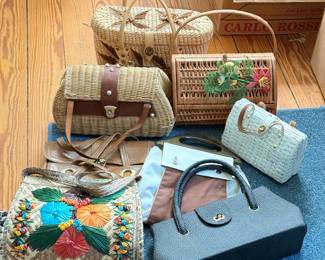 Vintage Bamboo bags