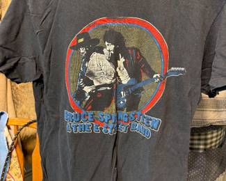 Vintage Bruce Springstein Concert Tour T-Shirt 
