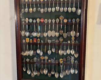 Collectible Spoons & case