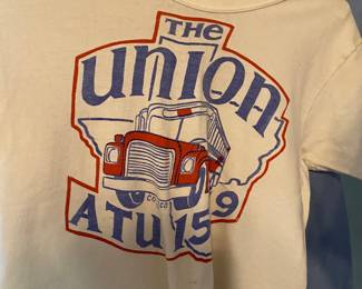 support for striking UT bus drivers on back circa 1974