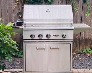 Super nice Delta Gas Grill with rotisserie.