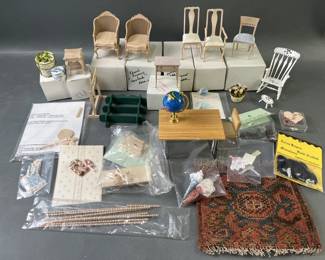 Lot 149 – Doll House Furniture & Miniatures
