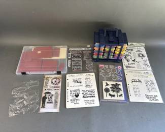 Lot 112 – Various Brands of Stamps & Stamp Pads