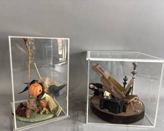 Lot 165 – Halloween Spooky & Creepy Diorama Lot