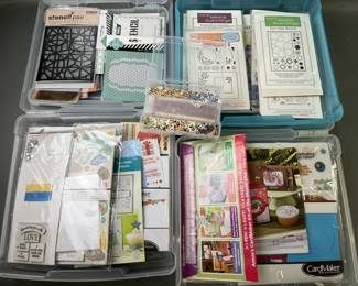 Lot 166 – Hide Swap & More Card Making Craft Supplies