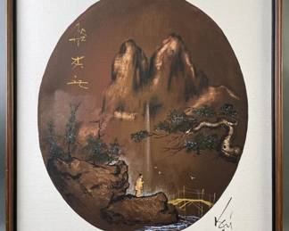 Lot 94 – MCM Signed Japanese Painting