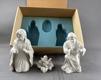 Lot 38 – Boehm Christian Era Collection Porcelain Figurines