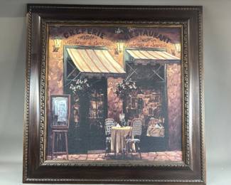 Lot 80 – Evening Of Romance Framed Art