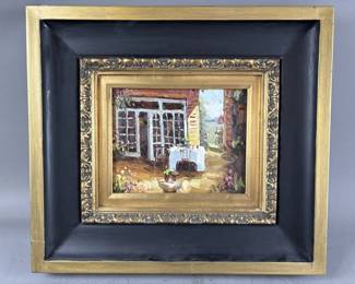 Lot 60 – Signed & Framed Oil Painting