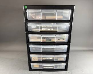 Lot 157 – Craft Punches, Stampers, & More + Organizer