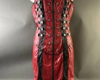 Lot 242 – Fetish Lip Service Corset Dress As Is