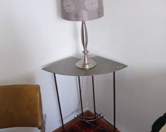 Table lamp, metal stand