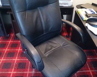 Leather office chair