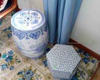 Ceramic drum table