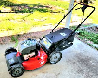 Craftsman self propelled push mower exc.
