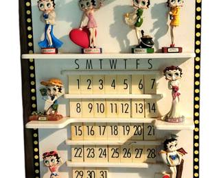 Betty Boop perpetual calendar
