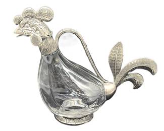French  rooster pitcher
