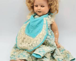antique Shirley Temple composition doll