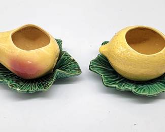 vintage Mccoy pottery planters