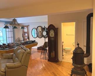ANTIQUES GRANFATHER CLOCKMIRRORSLIGHTINGALL QUALITY