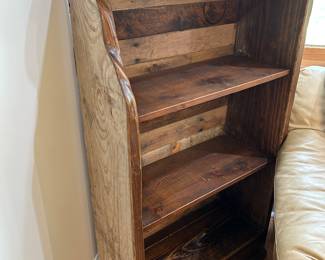 Handmade distressed bookcase