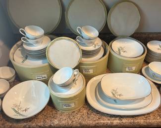 Noritake “Oriental” china service for 12