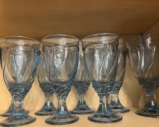 Noritake “Sweet Swirl” water glasses