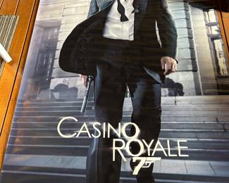 Large poster on canvas