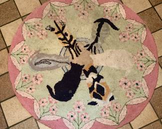 Vintage Cat Throw