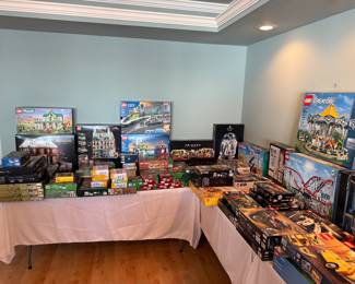 Tons of Legos. Most are unopened.