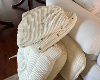 Extra set of cushions for a rocking chair