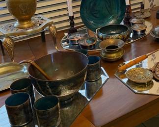 Cloisonné and Raku Pottery