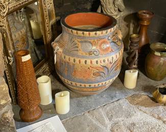 Tonala' pottery, Jalisco, Mexico.