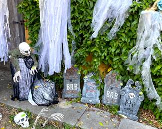 Halloween Ghosts and goblins.