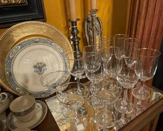 Noritake Crystal.