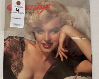 MARILYN MONROE CALENDAR