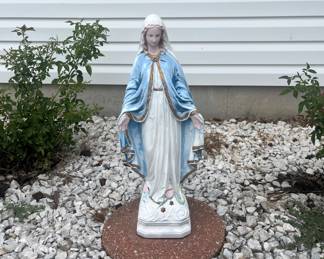 Concrete Virgin Mary