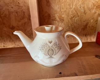 Franciscan MCM Spice Pattern Tea Pot