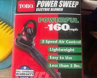 Toro electric blower