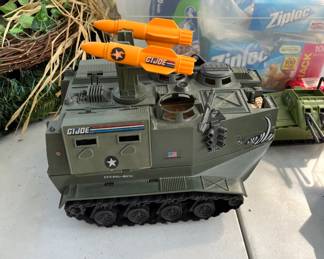 GI Joe plastic vehicles