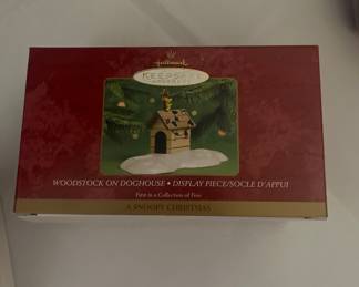Snoopy and Woodstock Hallmark ornament
