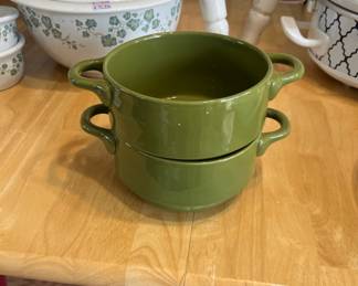 Set of soup mugs Sur La Table