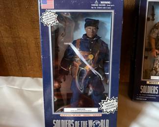 Civil War action figure in box