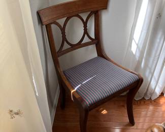 Antique chair (seat has been recovered)