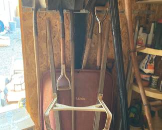 Miscellaneous yard tools