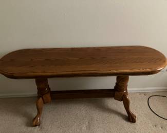 Solid oak buffet tables (set of 2) can be sold separately