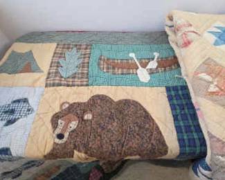 Patchwork Magic Fall Thrown And Comforter